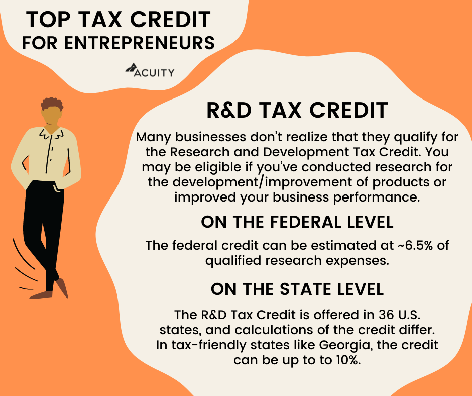 r & d tax credit