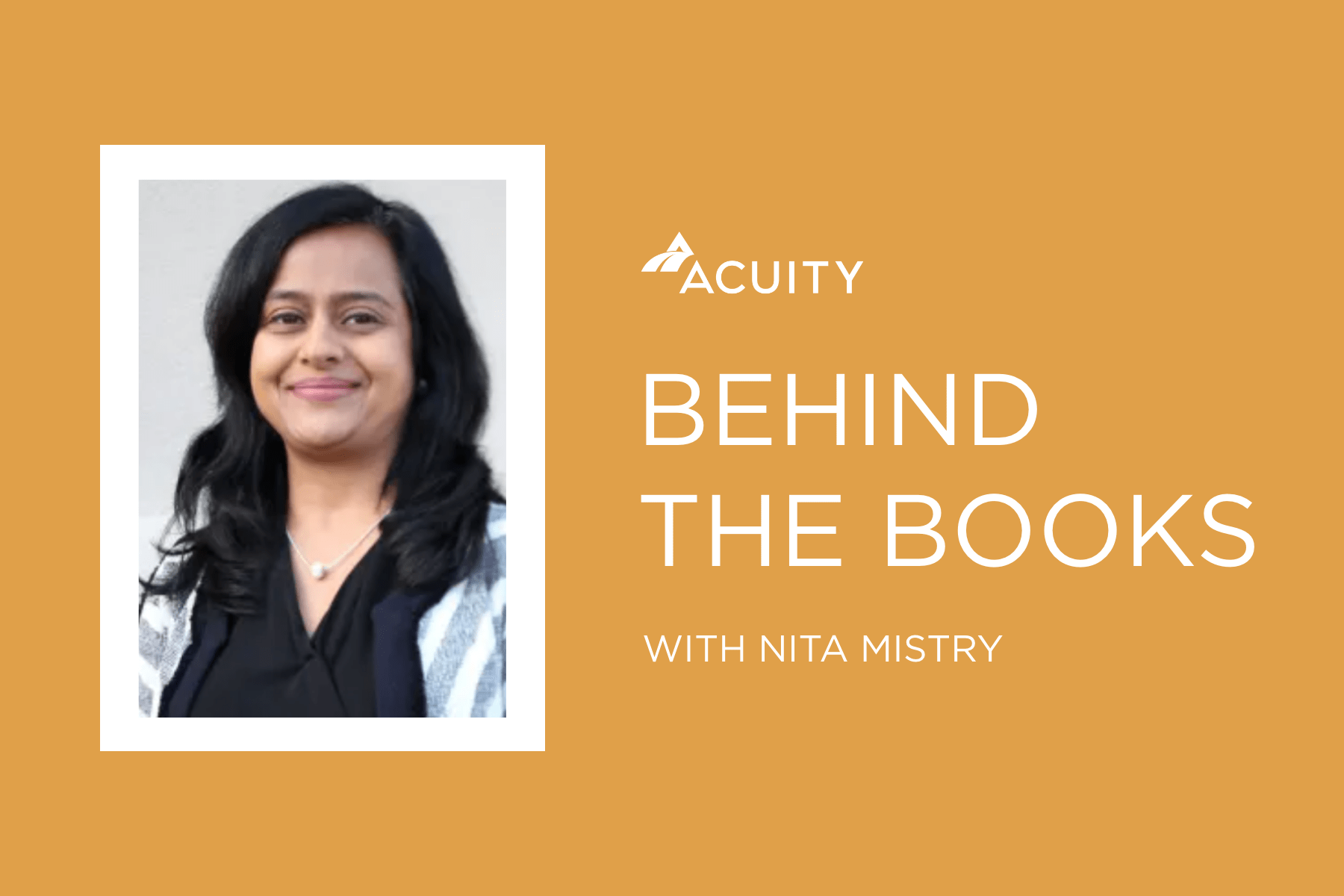Behind The Books With Nita Mistry